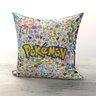 Almofada Pokemon Mod 03 em Microfibra Premium - 1