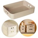 Ver imagem 2 de Organizador C/ Tampa Fly Creme 49x35x12cm - Paramount