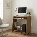 Ver imagem 3 de Mesa para Computador Design Moderno para Home Office com Estrutura Resistente Pinho Pixel