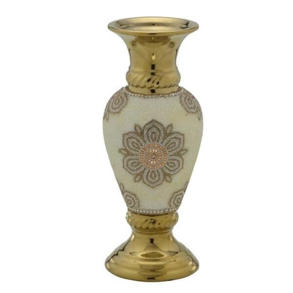 Vaso Decorativo Dourado 30cm - 1