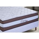 Ver imagem 2 de Cama Box Casal: Colchão Molas Masterpocket Ensacadas Paropas Legacy White + Base Crc Corano White (