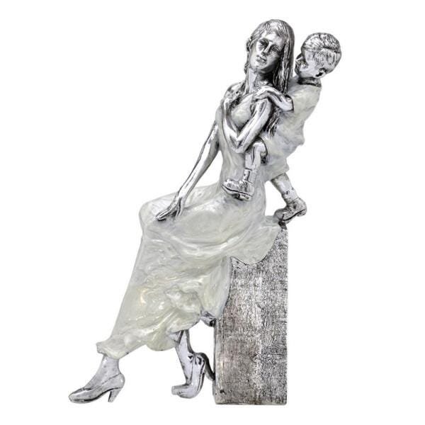 Mãe e Filho Decorativo 30cm - 1