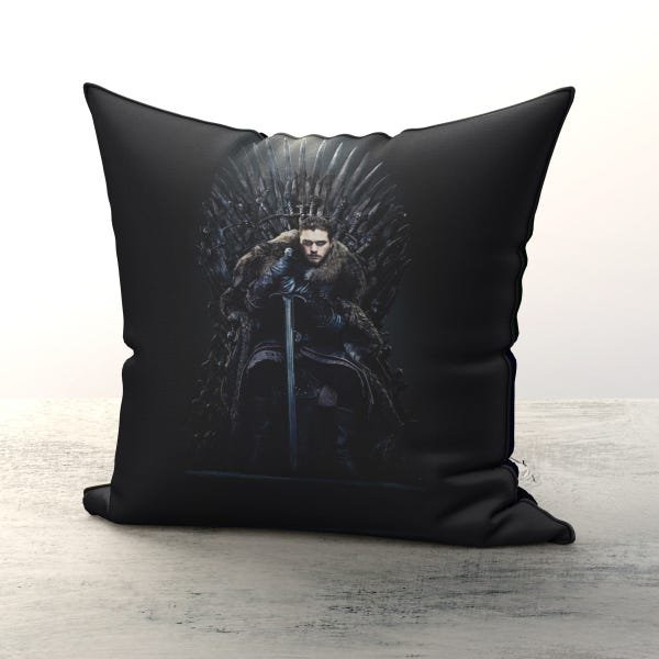 Almofada John Snow GOT 2 em Microfibra Premium - 1