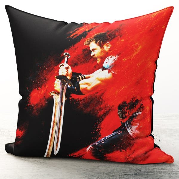 Almofada Thor Ragnarok em Microfibra Premium - 1