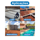 Ver imagem 3 de Impermeabilizante Concreto e Argamassa Veda Concreto 18 Litros Queveks