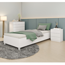 Ver imagem 1 de Cama Box Solteiro Mônaco Ripas Multilaminadas - Móveis Tcil
