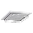 Ver imagem 1 de Plafon Cristal Quadrado 37cm Crystal MadeLustre