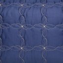 Ver imagem 4 de Kit Colcha Queen 3 Peças Tecido Percal Porcelana Casaborda