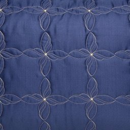 Kit Colcha Queen 3 Peças Tecido Percal Porcelana Casaborda - 4