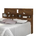 Ver imagem 3 de Cabeceira para Cama Queen Size Quarto Florença Malbec
