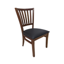 Ver imagem 2 de Kit 2 Cadeiras de Jantar em Madeira Maciça Estofada Preto