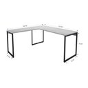 Ver imagem 4 de Mesa para Escritório em L Industrial 150x150cm Star Móveis Belo