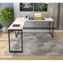 Ver imagem 2 de Mesa para Escritório em L Industrial 150x150cm Star Móveis Belo