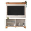 Ver imagem 4 de Rack com Painel Ripado para TV até 55 Polegadas 136CMX108CM Mondrian Off White Freijó
