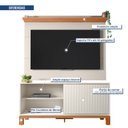 Ver imagem 6 de Rack com Painel Ripado para TV até 55 Polegadas 136CMX108CM Mondrian Off White Freijó