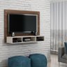 Painel para Tv Atena Chocolate Off White – Valdemóveis - 2
