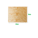 Ver imagem 4 de Compensado de Pinus Naval (79cm x 43cm x 20mm)