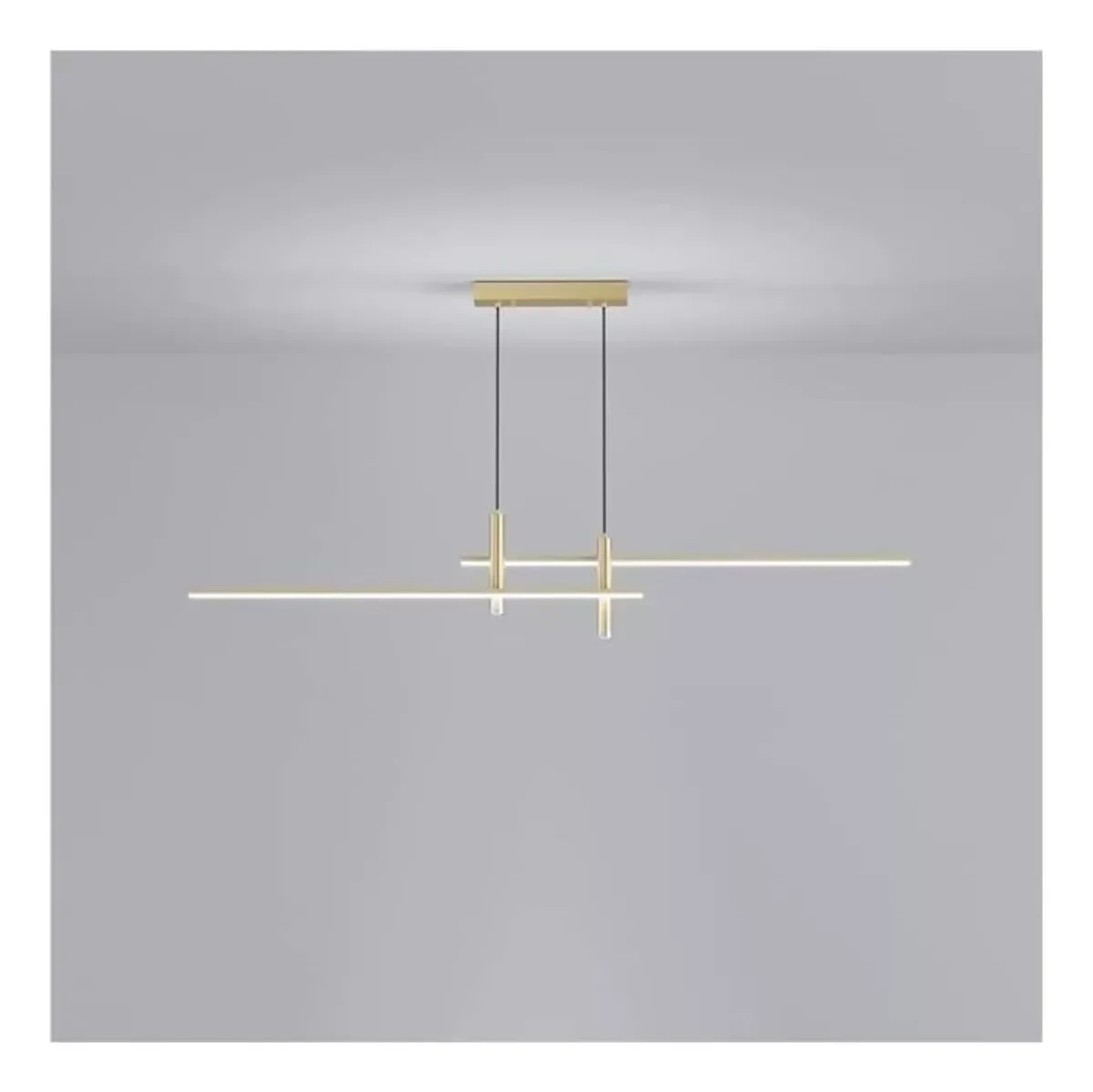 Lustre Pendente com 02 Holofotes Ajustável Suspensão Bivolt - 4