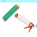 Ver imagem 1 de Silicone Dagua Acrilico Cartucho 450g Marrom C/Aplicador