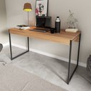Ver imagem 4 de Conjunto P/ Escritório 2 Peças Amêndoa/preto Tecnomobili
