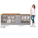 Ver imagem 2 de Balcão Modulado 240cm de Cozinha com Espaço para Cooktop Americana Henn