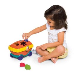 Brinquedo Educativo Baú Pirata Didático Calesita - 3