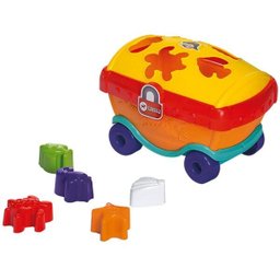 Brinquedo Educativo Baú Pirata Didático Calesita - 1