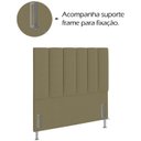 Ver imagem 5 de Cabeceira Solteiro 90 cm Sevill Veludo SL 945 Peer