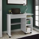 Ver imagem 1 de Escrivaninha e Rodízios C214 Dalla Costa 1 Gaveta 91cm