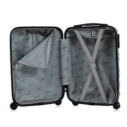 Mala Pequena de Bordo Havana, Abs, 4 Rodas e Fechadura - Azul - 5 Mala Pequena de Bordo Havana, Abs, 4 Rodas e Fechadura - Azul - 5