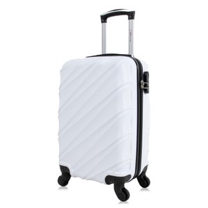 Mala Pequena de Bordo Havana 4 Rodas Swiss Move Branco