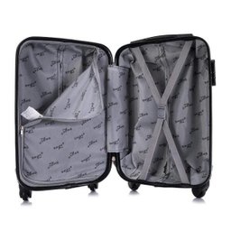 Kit Mala de Bordo com Frasqueira Dizy Swiss Move - Preta - 2