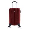 Mala de Bordo Pequena Zurique, em Abs, 4 Rodas - Vinho - 4