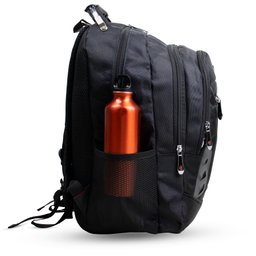 Mochila Executiva para Notebook Interlagos, 3 Compartimentos Preto - 3 Mochila Executiva para Notebook Interlagos, 3 Compartimentos Preto - 3