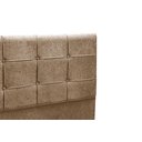 Ver imagem 2 de Cabeceira London 1,40 Suede Amassado Castor - Js Móveis