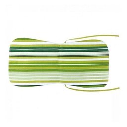 Almofada Cadeira Plastico Praia Piscina Mor Verde Nome do desenho:Listrado;Cor:Verde - 1