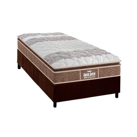 Cama Box Solteiro: Colchão Espuma Probel D33/EP Anatômico Guarda Costas Próintense Plus + Base CRC S