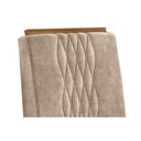 Ver imagem 3 de Kit 2 Cadeiras de Cozinha Lia 2 Un Cedro Suede Kraft Bege