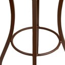 Ver imagem 4 de Mesa Bistrô Tampo Ripado Alumínio Ripado Balcão Cozinha Área Marrom