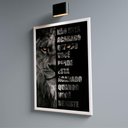 Ver imagem 1 de Quadro Leão Nunca Desista