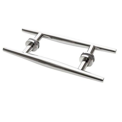 Puxador de Porta-inox-sobrepor-italy Line-df911 - Cromado