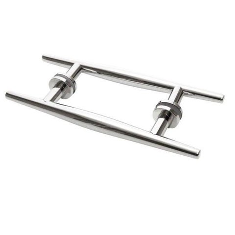 Puxador de Porta-inox-sobrepor-italy Line-df911 - Escovado