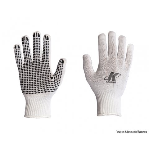 Luva Helanca (nylon) Pigmentada Kalipso C/12pcs