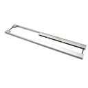 Ver imagem 1 de Puxador de Porta Zamac Sobrepor Italy Line 1729 692 Mm Escovado