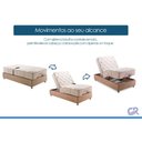 Ver imagem 6 de Cama c/Controle Articulada Motorizada Herval +Colchão c/Massagem MH1430 100x203