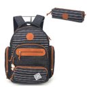 Ver imagem 1 de Mochila para Notebook Feminina Snoopy com Estojo MJ48518SN-PT - Preto