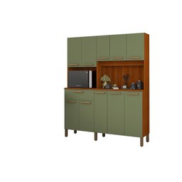 Armário de Cozinha Mdf Jade – 10 Portas + 1 Gaveta - 3