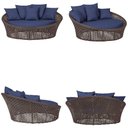 Ver imagem 5 de Chaise Hungria Pintura Fendi Corda Náutica E10 Trama Marrom