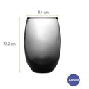 Ver imagem 5 de Jogo de Copos Aruba Cinza Sm 465ml 6 Und - Élpis Móveis