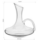 Ver imagem 2 de Merlot Decanter Vinho 26x22x21cm 1,7l Vidro Transp